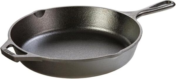 Limited time deal 42% off Cast Iron Pre-Seasoned Skillet – Signature Teardrop Handle