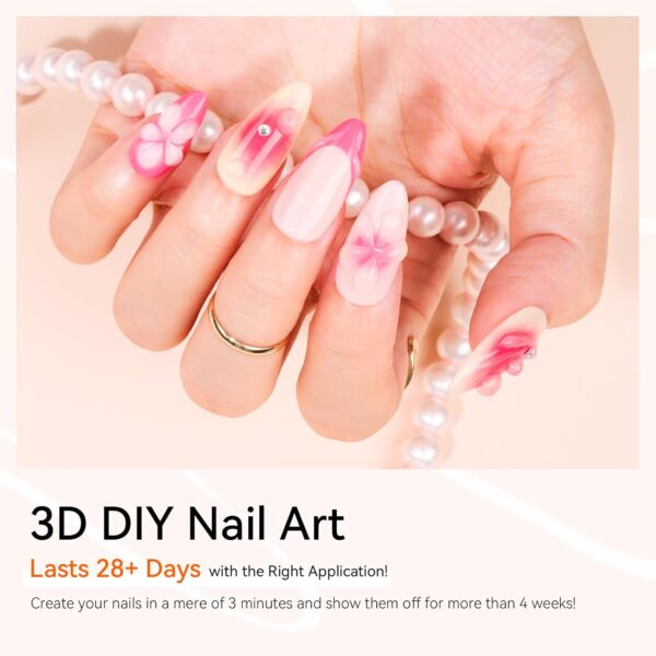 Limited time deal 54% off  Nail Art Sculpting Gel Nail Clear Gel Polish for Nail Designs - Image 4