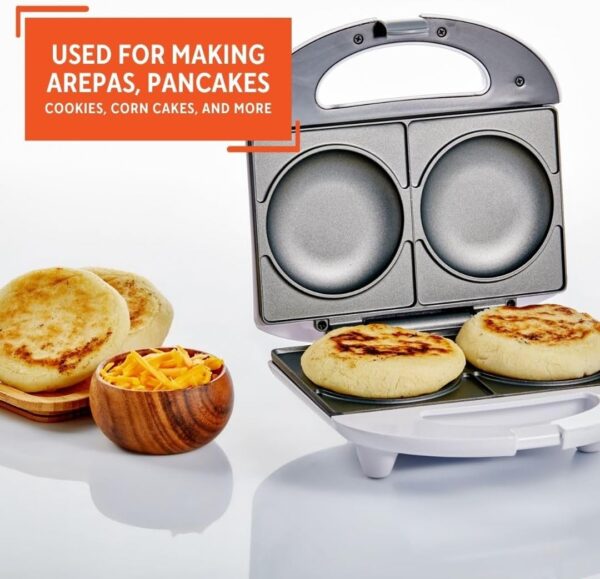 Limited time deal 37% off IMUSA USA 4 Slot Electric Arepa Maker with Nonstick Surface (1,200-Watts) $18.89 - Image 2