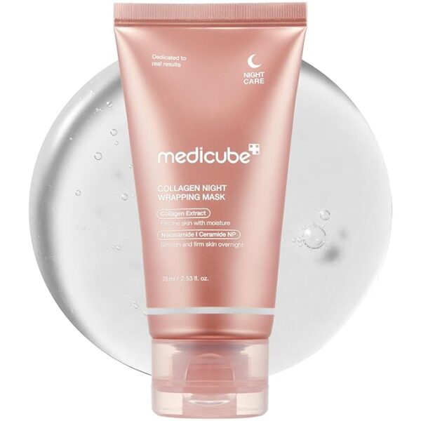 Limited time deal 21%  off medicube Collagen Overnight Wrapping Peel Off Facial Mask