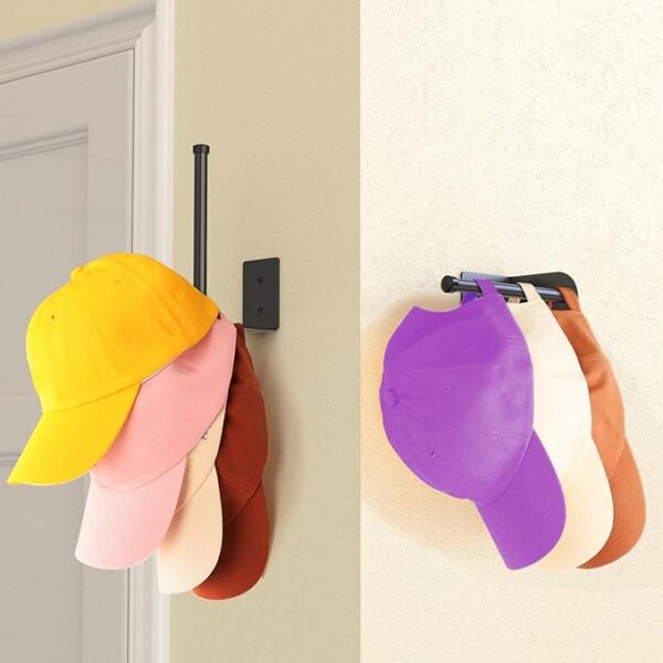 Limited time deal 10% off 2 Pack Hat Racks for Baseball Caps - Image 3