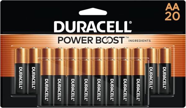 Limited time deal 49% off Duracell Coppertop AA Batteries with Power Boost Ingredients