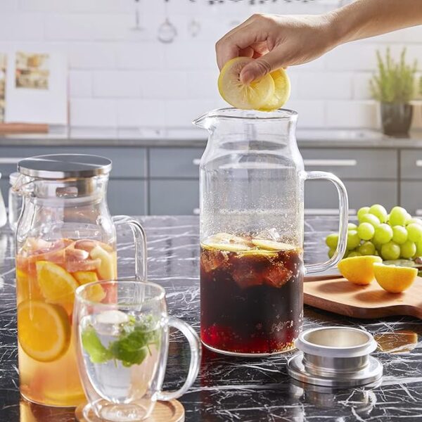 Limited time deal 15% off Glass Carafe for Hot/Cold Water - Image 5