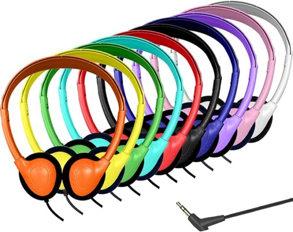 Limited time deal 67% off Kids Headphones Bulk for School Classroom