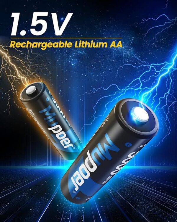 Limited time deal 26% off Rechargeable AA Batteries - Image 2