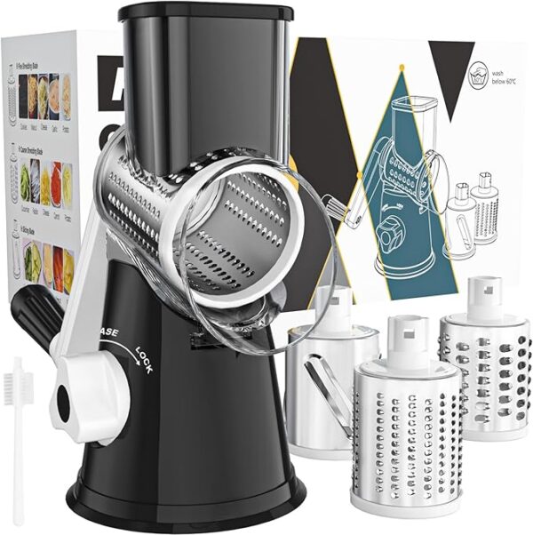 Limited time deal 21% off Cambom Rotary Cheese Grater