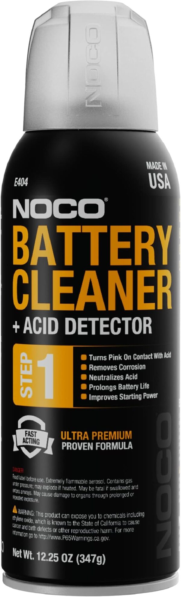 Limited time deal 76% off  Battery Terminal Cleaner Spray & Corrosion Cleaner w/ Acid Detector