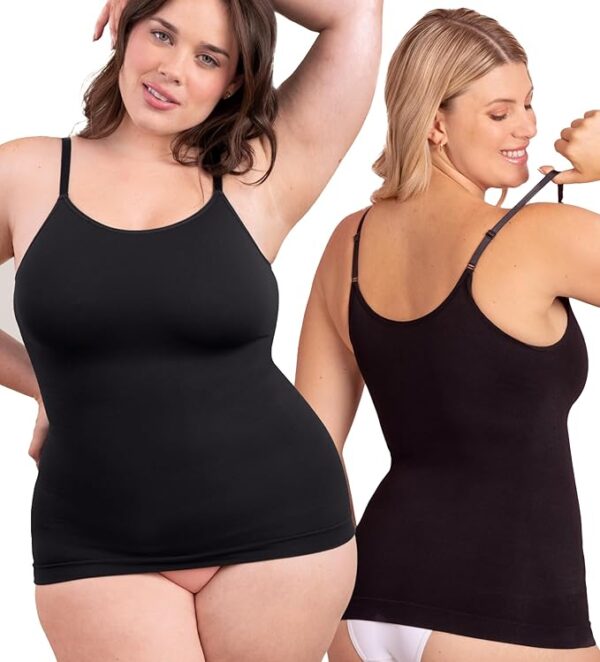 Limited time deal 20% off  Tops - Scoop Neck Cami Body Shaper for Women