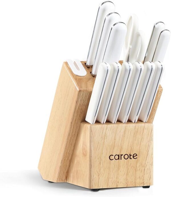 Limited time deal 33% off Kitchen Knife Set with Block