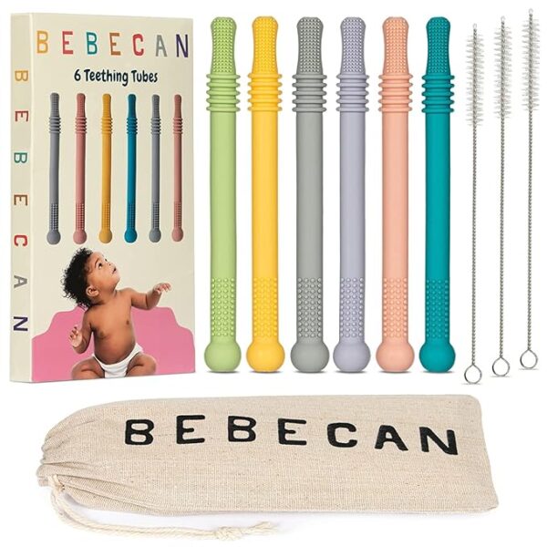 Limited time deal 30% off Silicone Teething Sticks for Babies