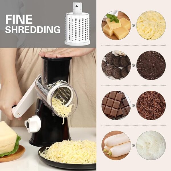 Limited time deal 21% off Cambom Rotary Cheese Grater - Image 3