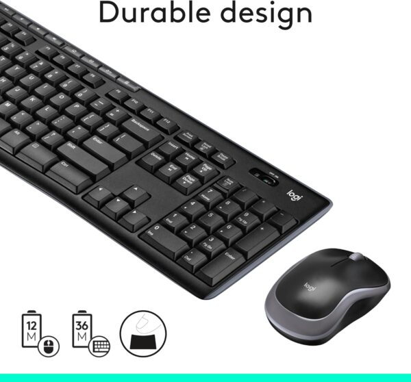 Limited time deal 32% off Wireless Keyboard And Mouse Combo For Windows - Image 2