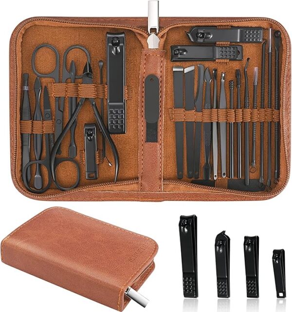 Limited time deal 10% off Manicure Set Professional Nail Clipper