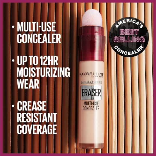 Limited time deal 20% off Maybelline Instant Age Rewind Eraser Dark Circles Treatment Multi-Use Concealer - Image 2