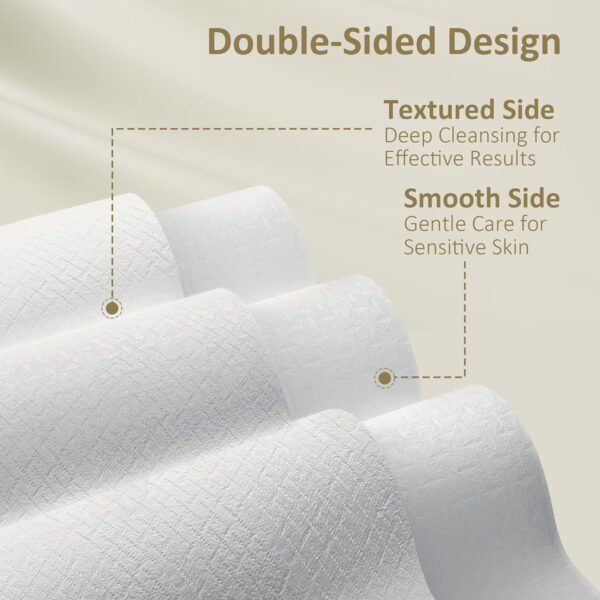 Limited time deal 26% off Face Towels, Disposable Biodegradable Facial Towels for Sensitive Skin - Image 3
