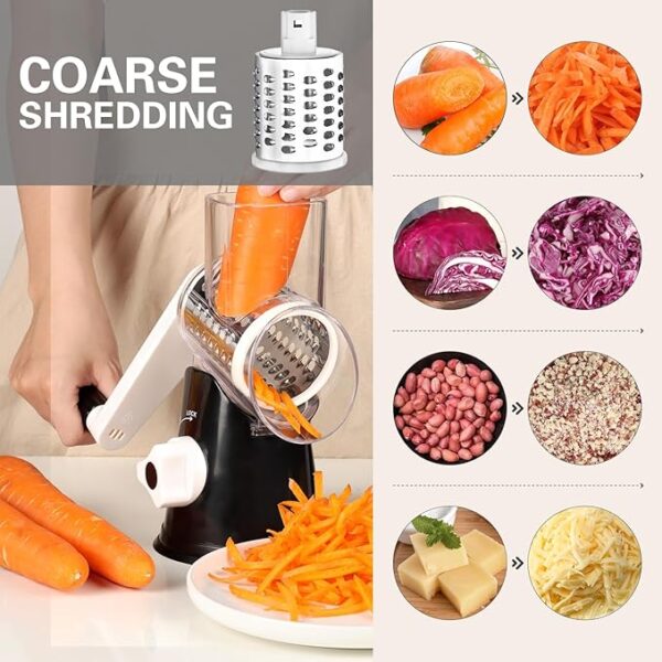 Limited time deal 21% off Cambom Rotary Cheese Grater - Image 4