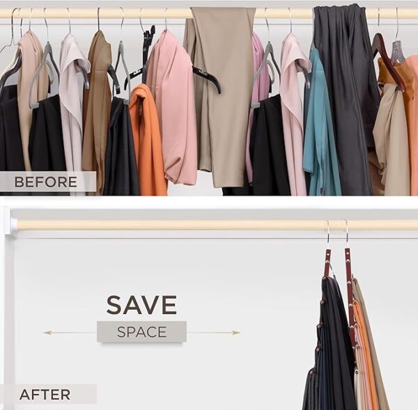 Limited time deal 36% off MORALVE Pants Hangers - Image 3