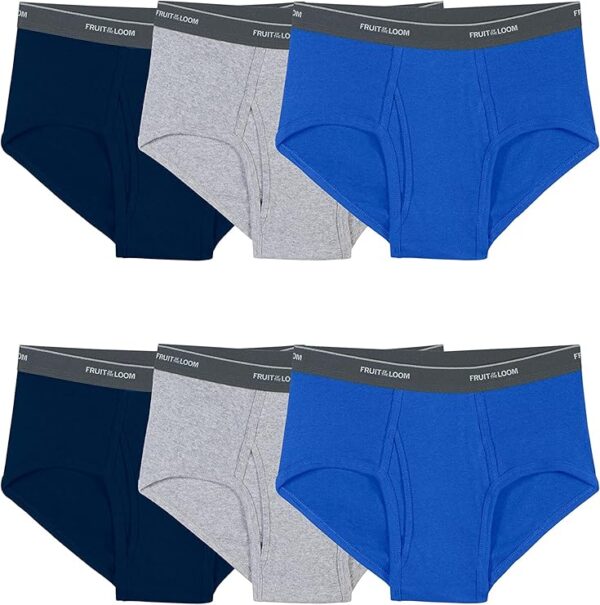 Limited time deal 36% off Fruit of the Loom Men's Cotton Briefs