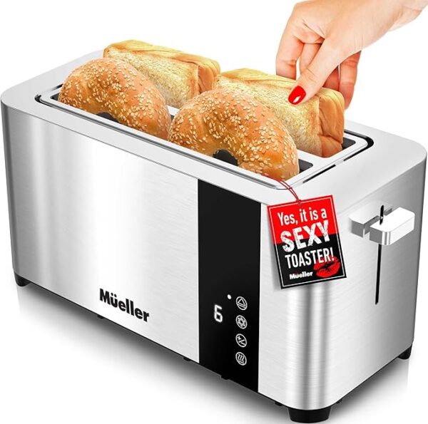 Limited time deal41%  Stainless steel toaster