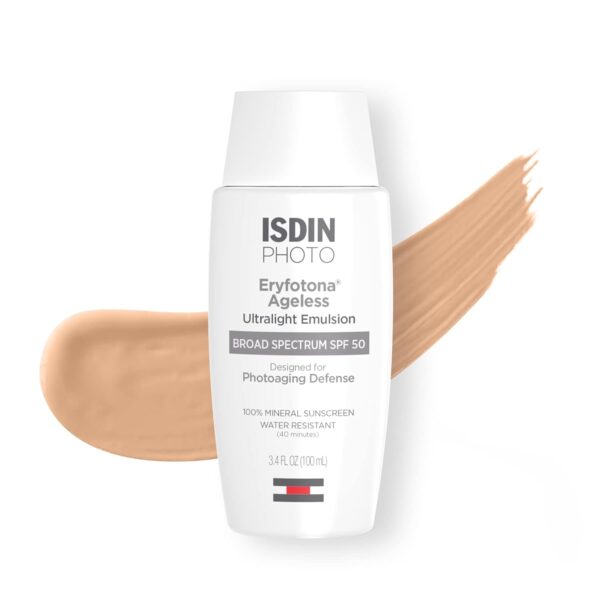 Limited time deal 33% off ISDIN Eryfotona Ageless Sunscreen Zinc Oxide