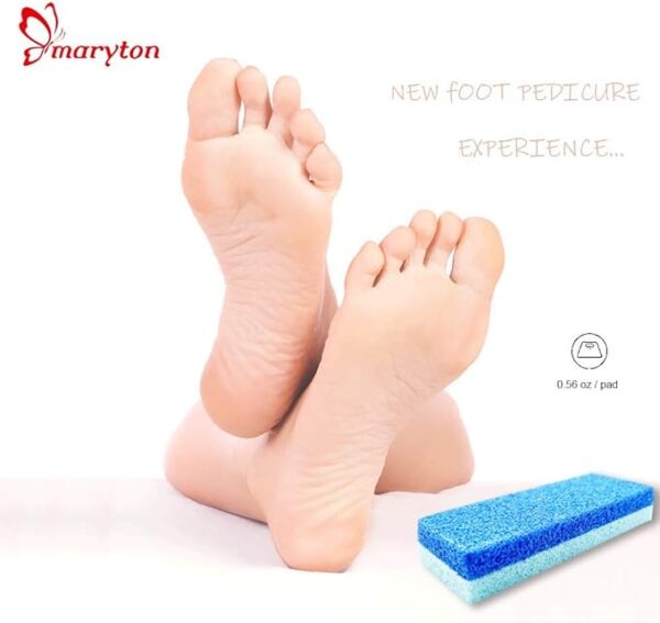 Limited time deal 17% off Maryton Foot Pumice Stone for Feet Hard Skin - Image 3