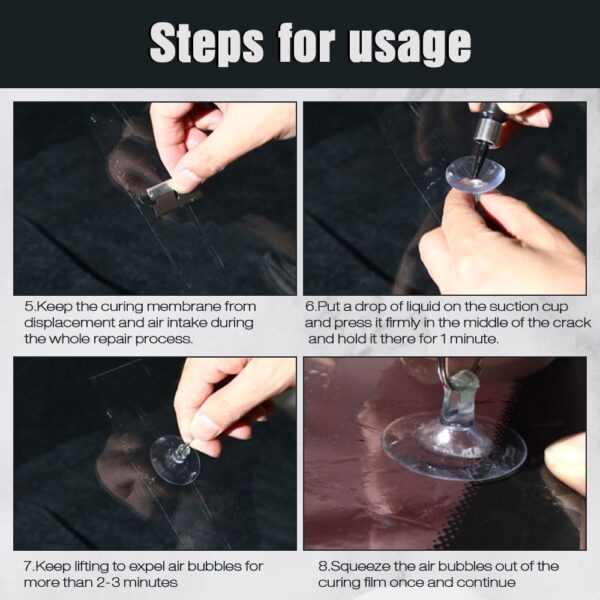 Limited time deal 13% off Cracks Gone Glass Repair Kit - Image 3