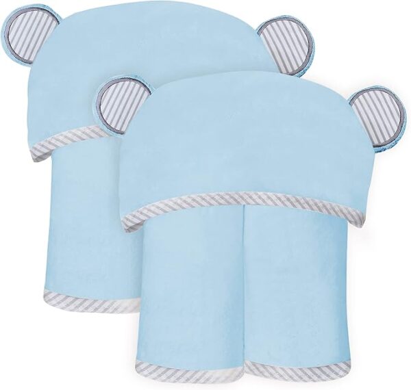 Limited time deal 15% off SWEET DOLPHIN 2 Pack Hooded Baby Towe