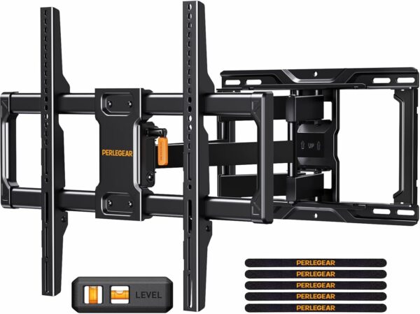 Limited time deal 31% off Perlegear UL Listed Full Motion TV Wall Mount for Most