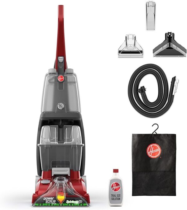 Limited time deal 35% off Hoover PowerScrub Deluxe Carpet Cleaner Machine