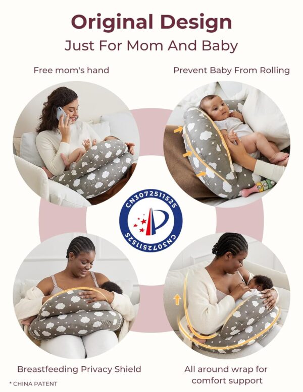 Limited time deal 29% off Nursing Pillow for Breastfeeding - Image 3