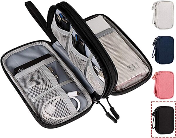 Limited time deal 11% off Electronics Accessories Organizer Pouch Bag