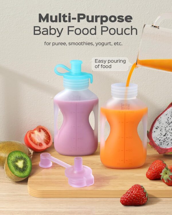 Limited time deal 15% off Baby Food Pouches for Toddlers 6 Pack - Image 3