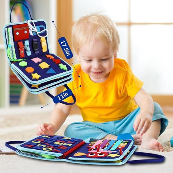 Limited time deal 33% off Esjay Toddler Busy Board Montessori Toys - Image 3