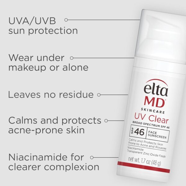 Limited time deal 15% off EltaMD UV Clear Face Sunscreen SPF 46 - Image 3