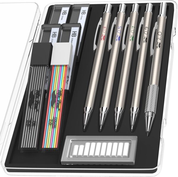 Limited time deal 10% off Metal Mechanical Pencil Set