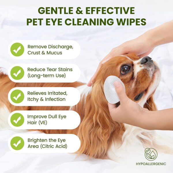 Limited time deal 25% off Eye Wipes for Dogs - Image 2