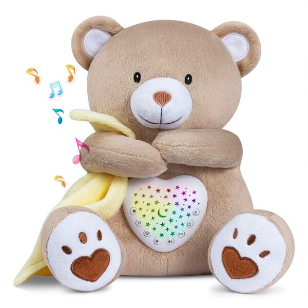 Limited time deal 13% off BEREST Rechargeable Baby Sleep Soother Bear