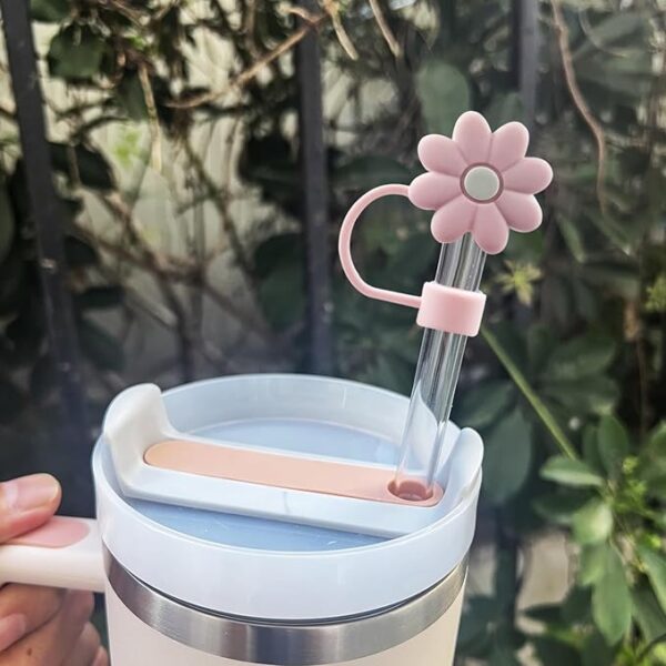Limited time deal 17% off Silicone Straw Covers and Caps Compatible with Stanley Cups - Image 3