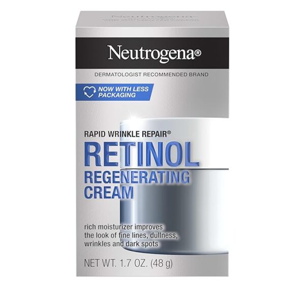 Limited time deal 34% off Neutrogena Rapid Wrinkle Repair Retinol Face Moisturizer