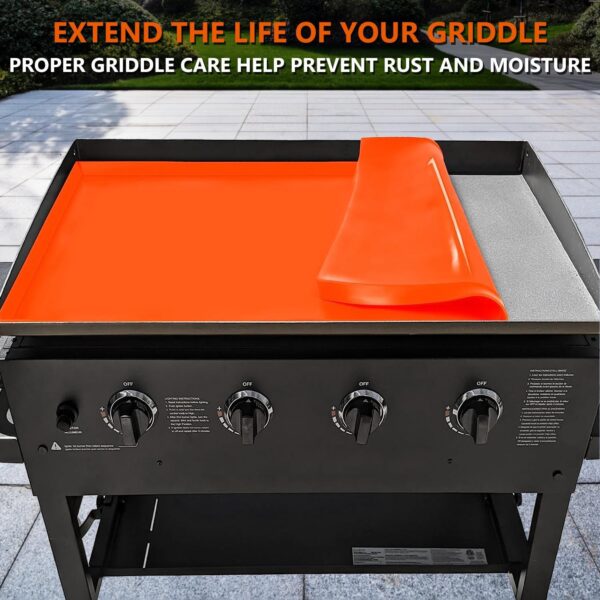 Limited time deal 22% off Silicone Griddle Mat for Blackstone 17 Inch Griddle - Image 2