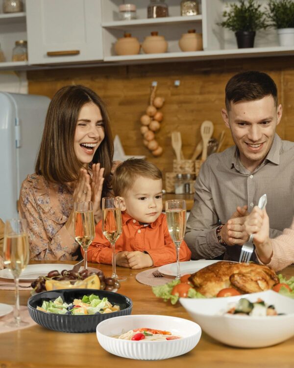 Limited time deal 15% off Hasense Pasta Bowls Set - Image 2