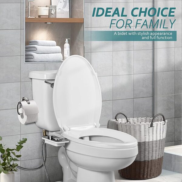 Limited time deal 40% off Non-Electric Cold Water Bidet Toilet Seat Attachment - Image 2
