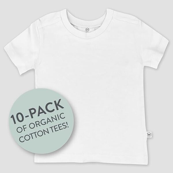 Limited time deal 39% off HonestBaby Multipack Short Sleeve T-Shirt Tee - Image 3