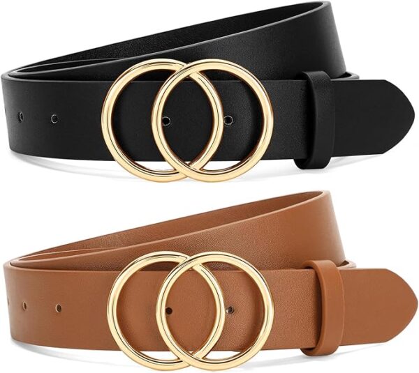 Limited time deal 12% off  Women Leather Belts