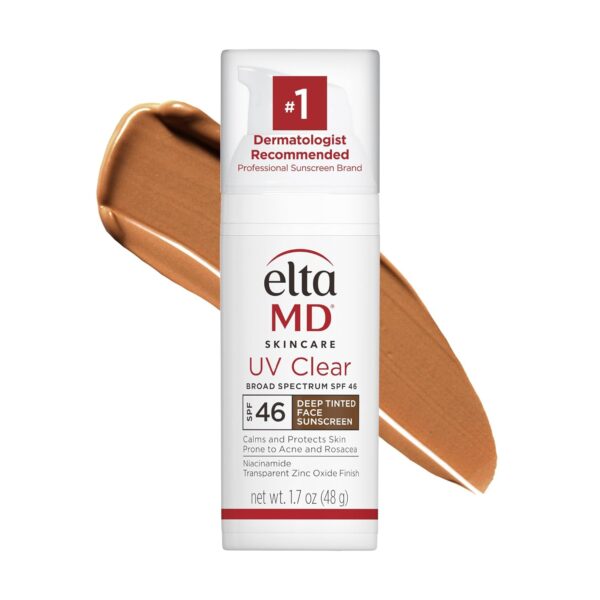 Limited time deal 20% off EltaMD UV Clear Tinted Face Sunscreen