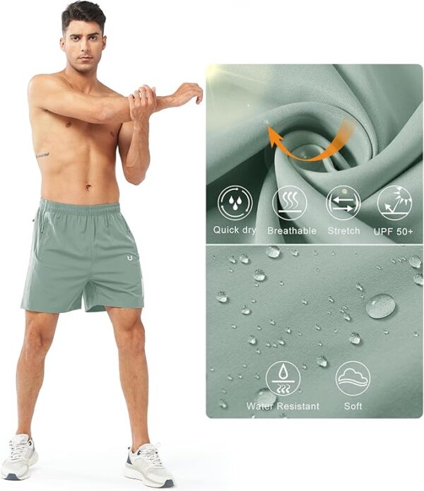 Limited time deal 15% off Men's Athletic Running Shorts - Image 2