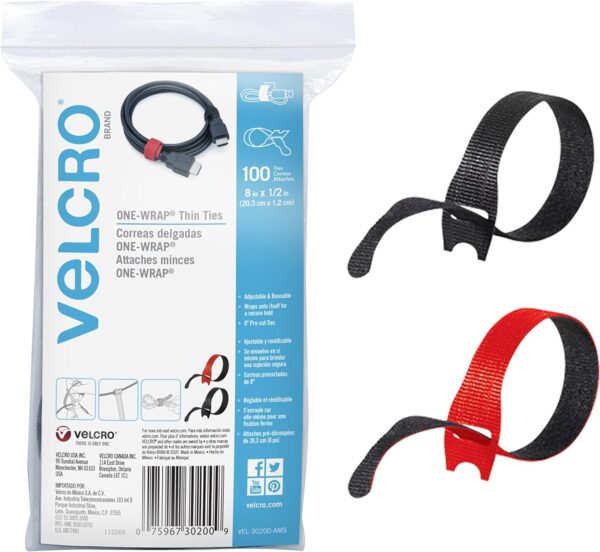 Limited time deal 38% off VELCRO Brand Cable Ties,