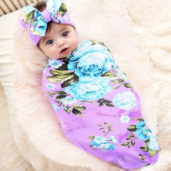 Limited time deal 10% off Galabloomer Newborn Baby Sleep Receiving Blanket - Image 2