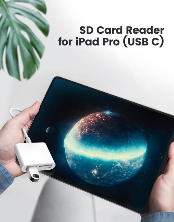 Limited time deal 40% off USB C SD Card Reader, Oyuiasle USB C to SD Card - Image 3