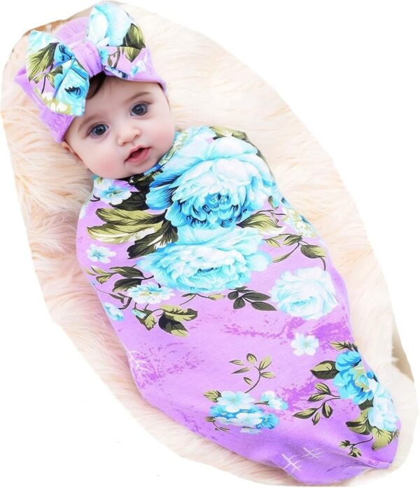 Limited time deal 10% off Galabloomer Newborn Baby Sleep Receiving Blanket